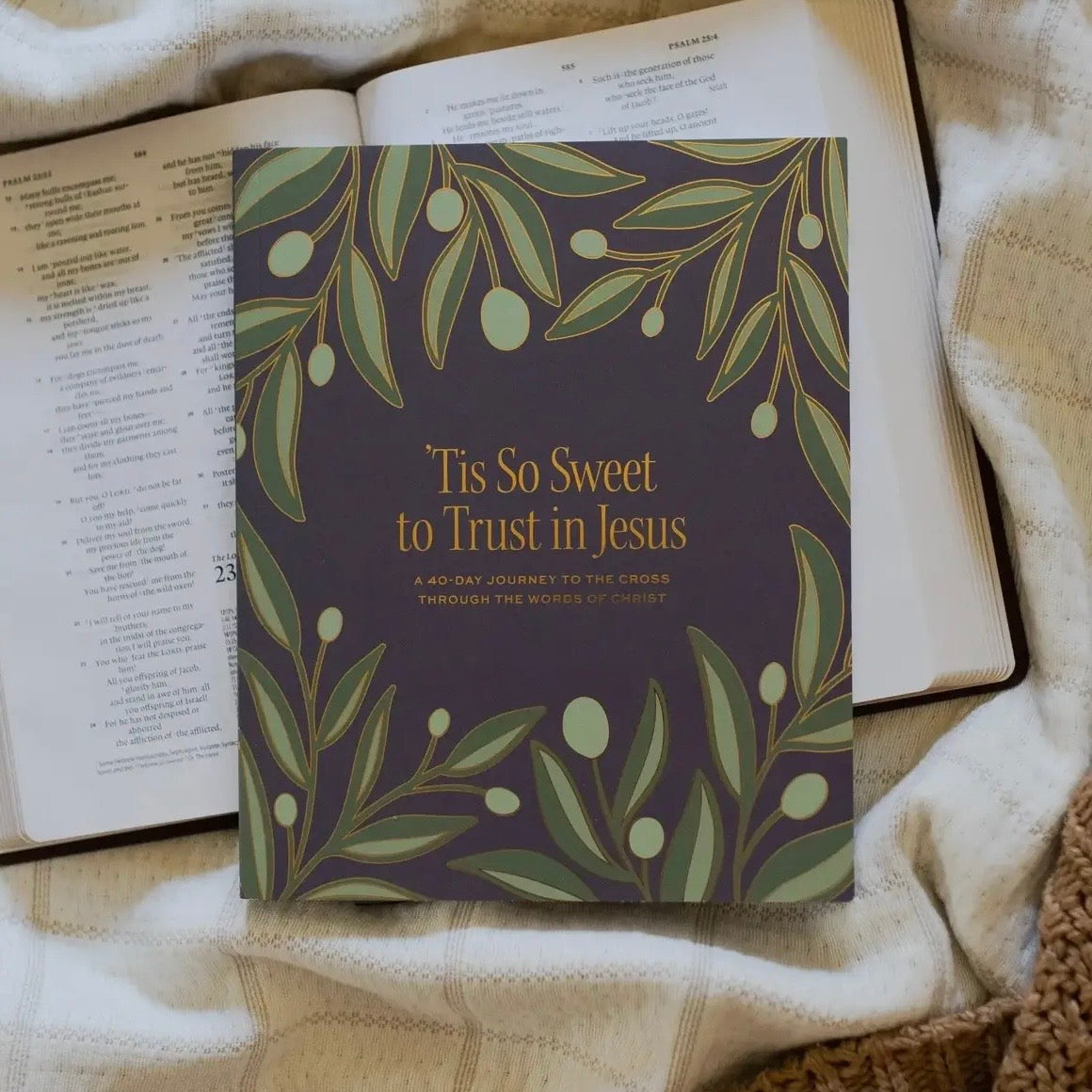Tis So Sweet To Trust in Jesus: A 40-Day Journey To the Cross Through the Words of Christ