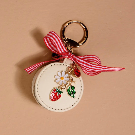 Travel Jewelry Case Bag Charm | Strawberry Shortcake
