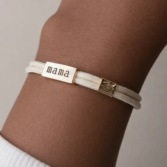 Sentiment Cord Bracelet | Mama