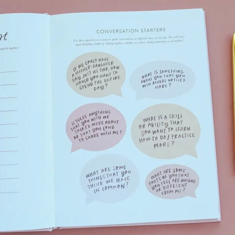 Heart To Heart: Mother Daughter Journal