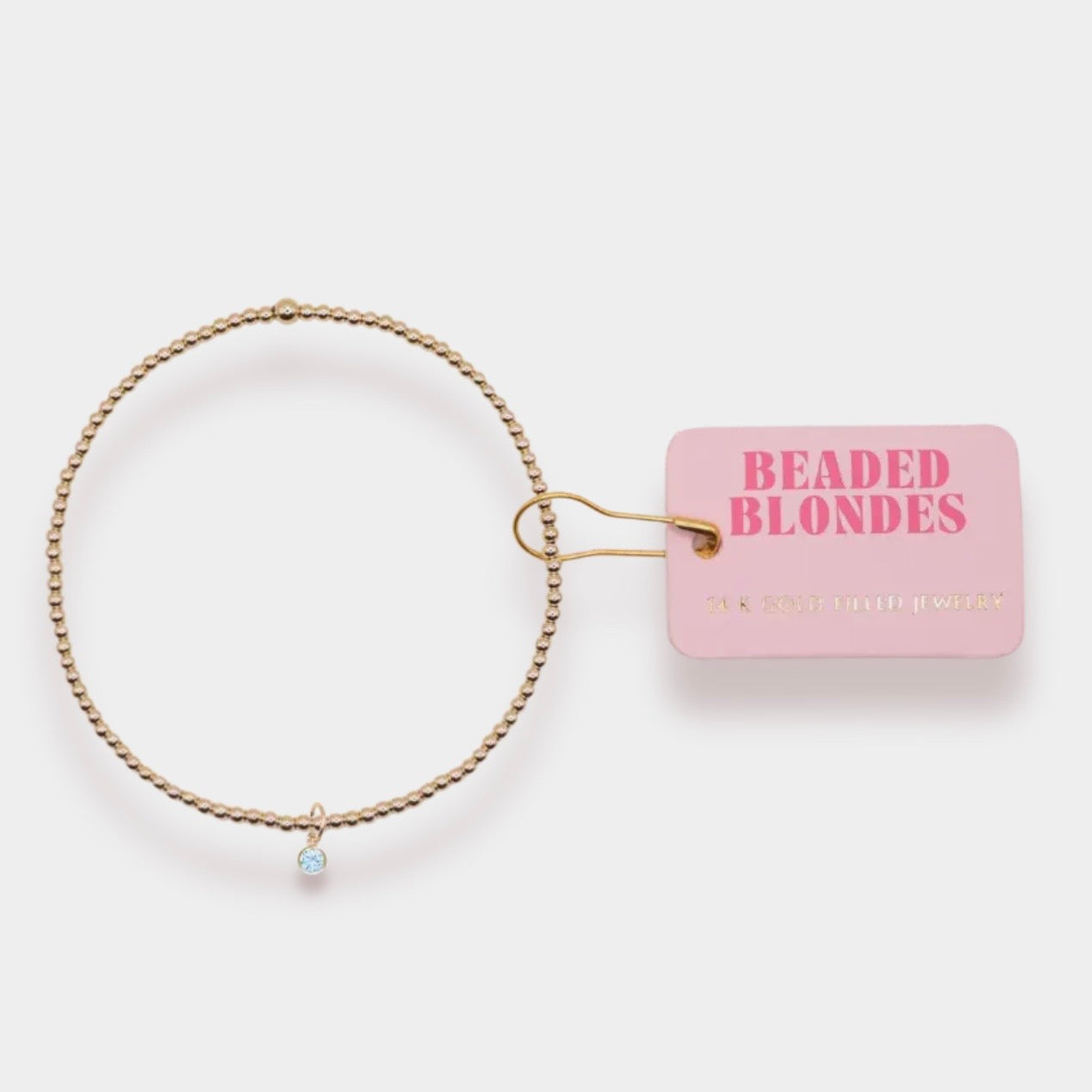 Beaded Blondes Birthstone | 
March