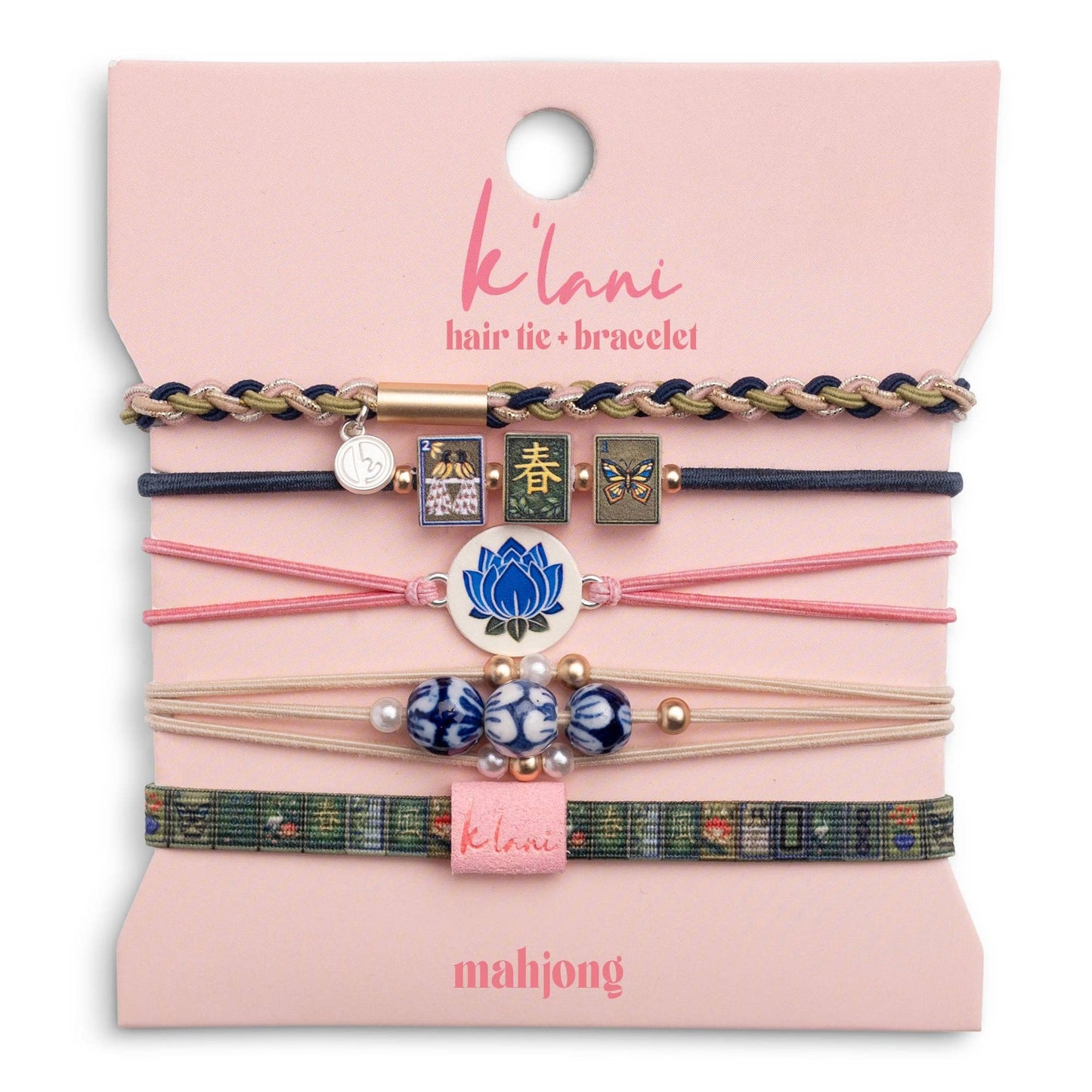 Hair Tie Bracelets | Mahjong