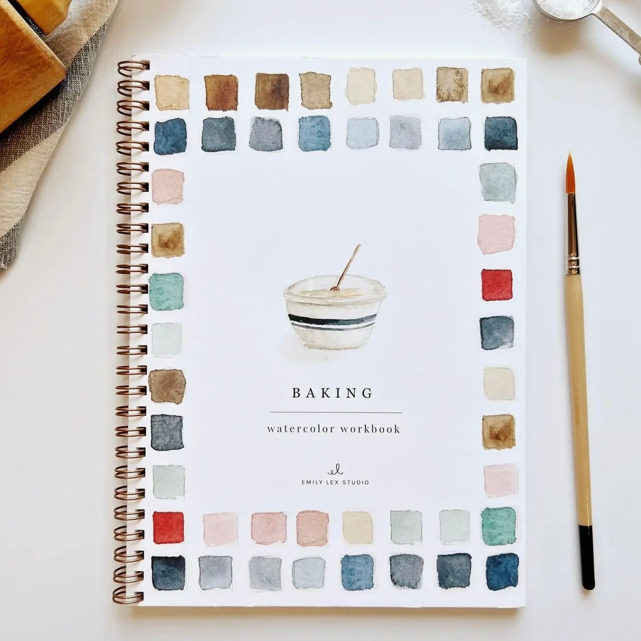 Watercolor Workbook | Baking