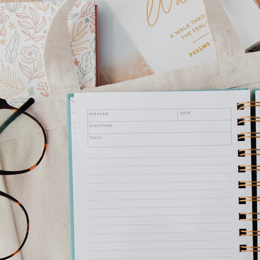 Sermon Notes | Teal Spiral