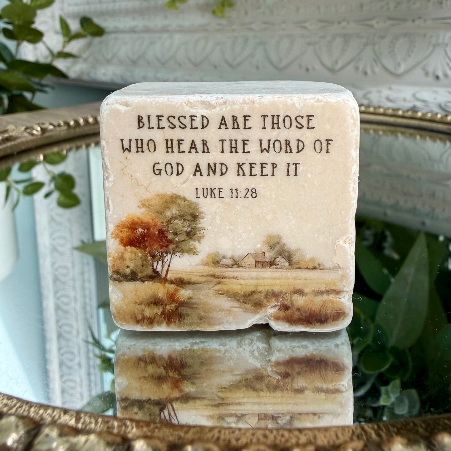 Scripture Stones | Blessed Are Those | Small