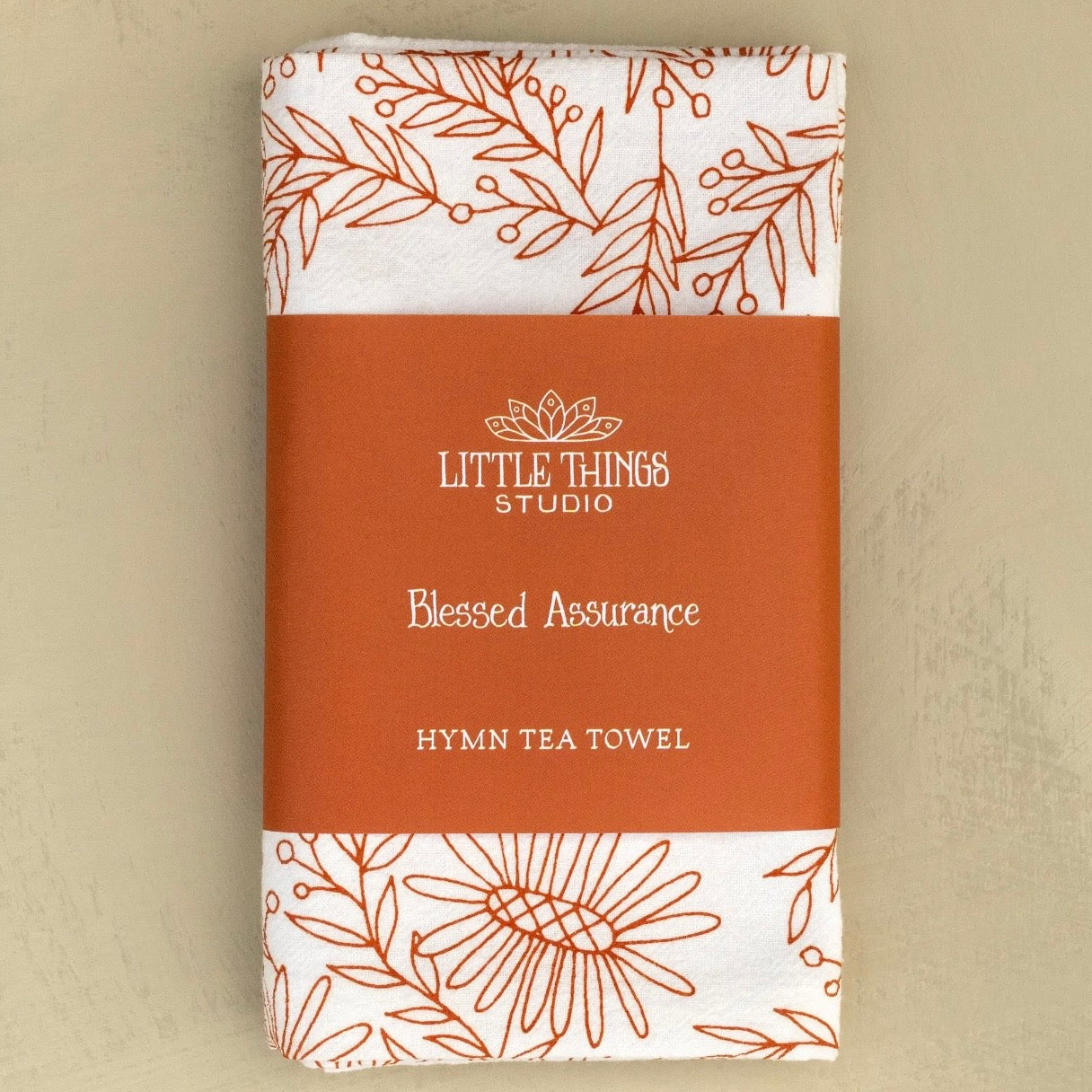 Hymn Tea Towel | Blessed Assurance