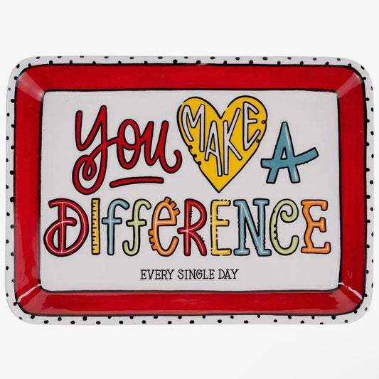 Teacher You Make A Difference | Trinket Tray