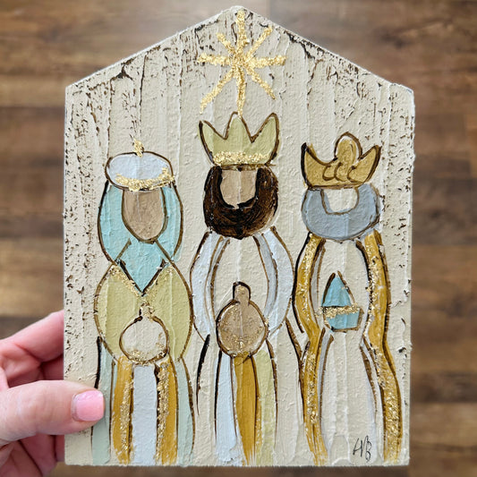 Wisemen Textured Block