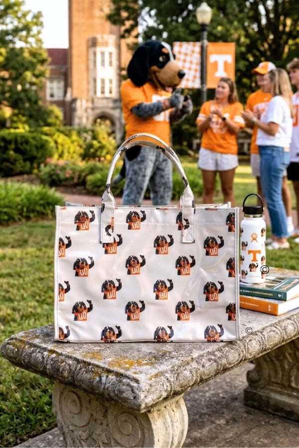 Smokey Vinyl Tote Bag