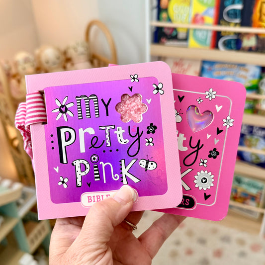 My Pretty Pink Stroller Clip On Board Book | Assorted
