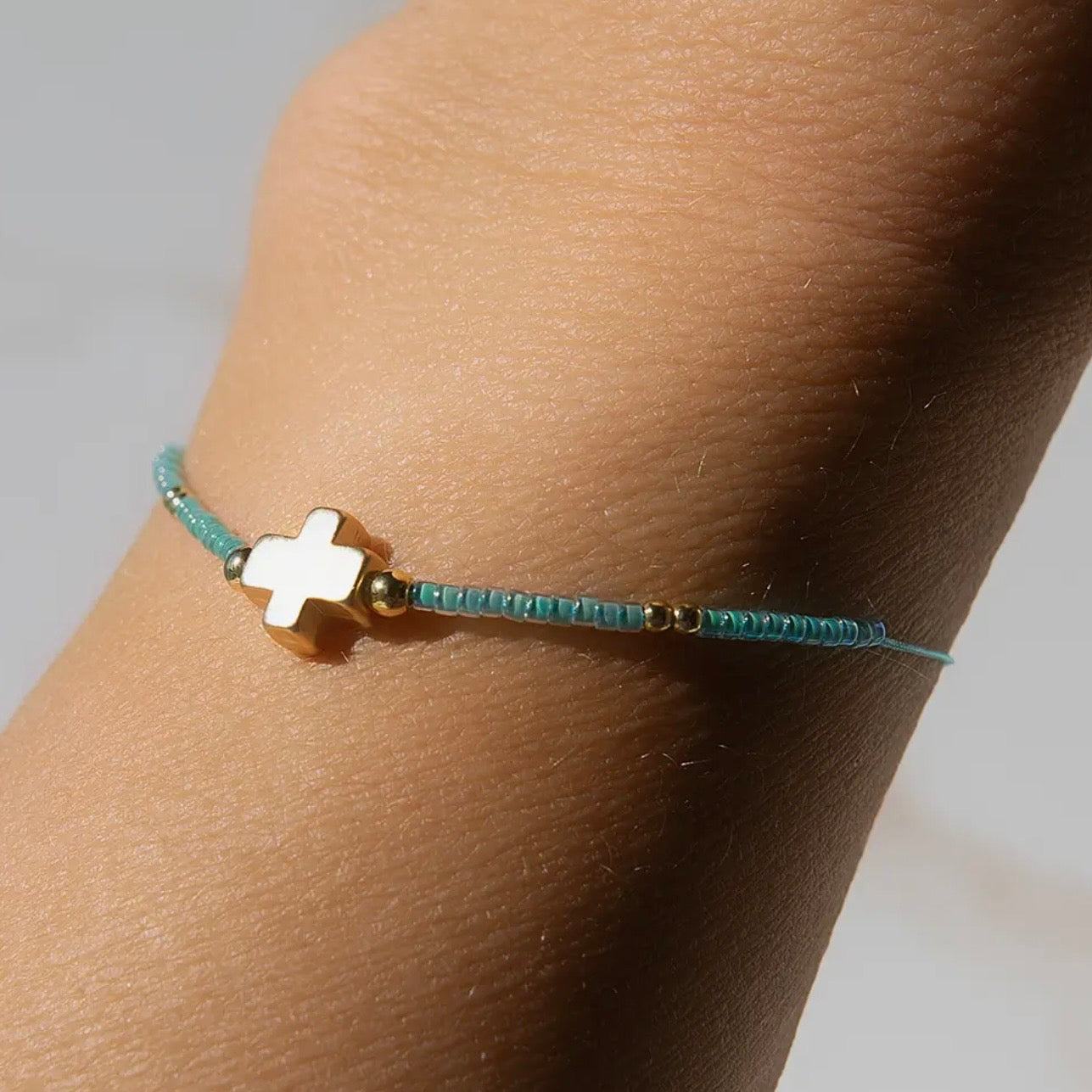 Cross Bracelet + Sticker | Made For More Ephesians 2:10