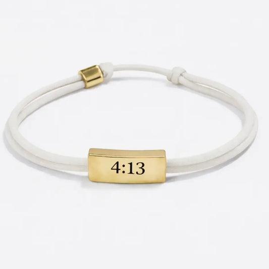 Sentiment Cord Bracelet | Philippians 4:13, You've Got This