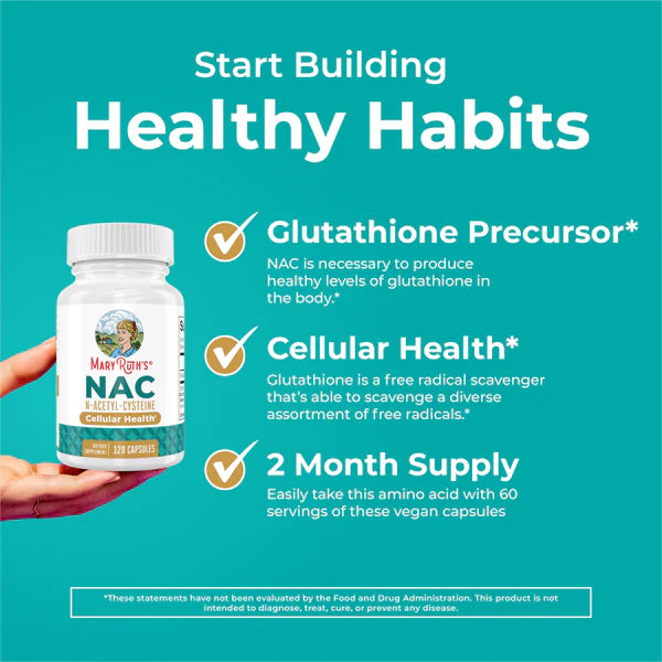 Mary Ruth’s N-acetyl-cysteine (NAC)