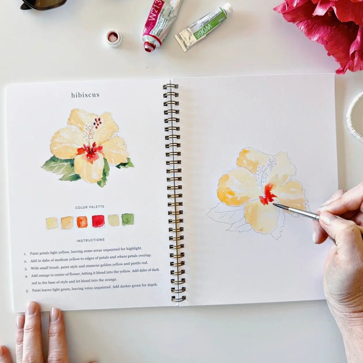 Watercolor Workbook | Tropical