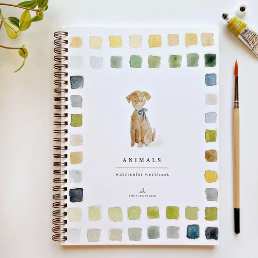 Watercolor Workbook | Animals