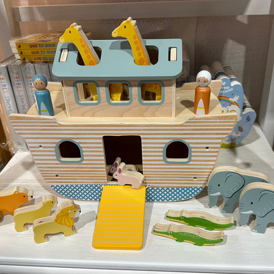 Noah’s Ark Wooden Play Set