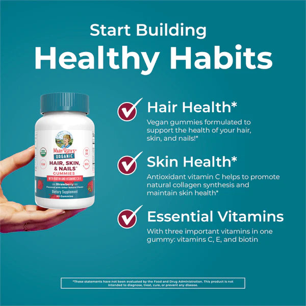 Mary Ruth’s Organic Hair, Skin, & Nails Gummies