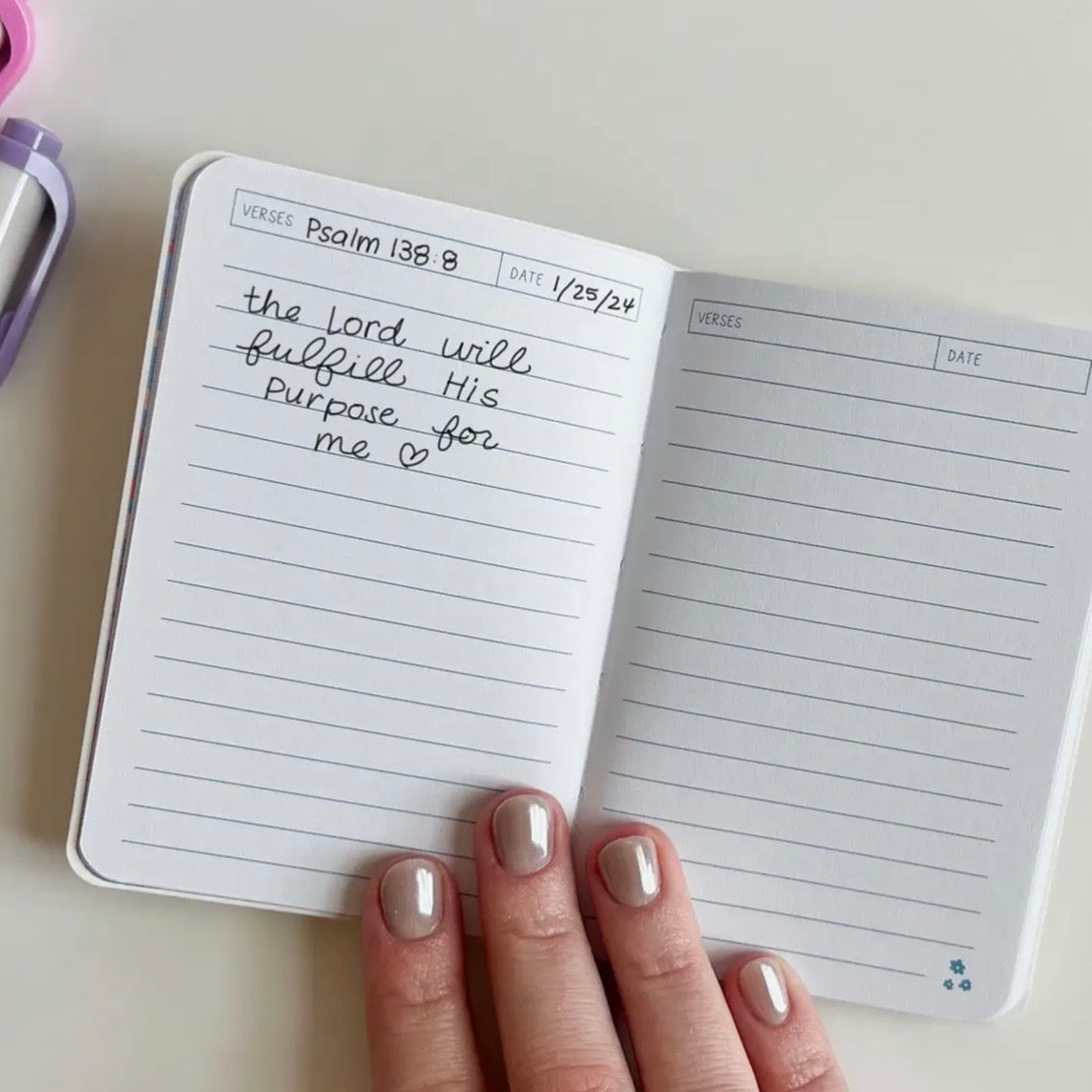 Little Book of Verses Journal | Yellow