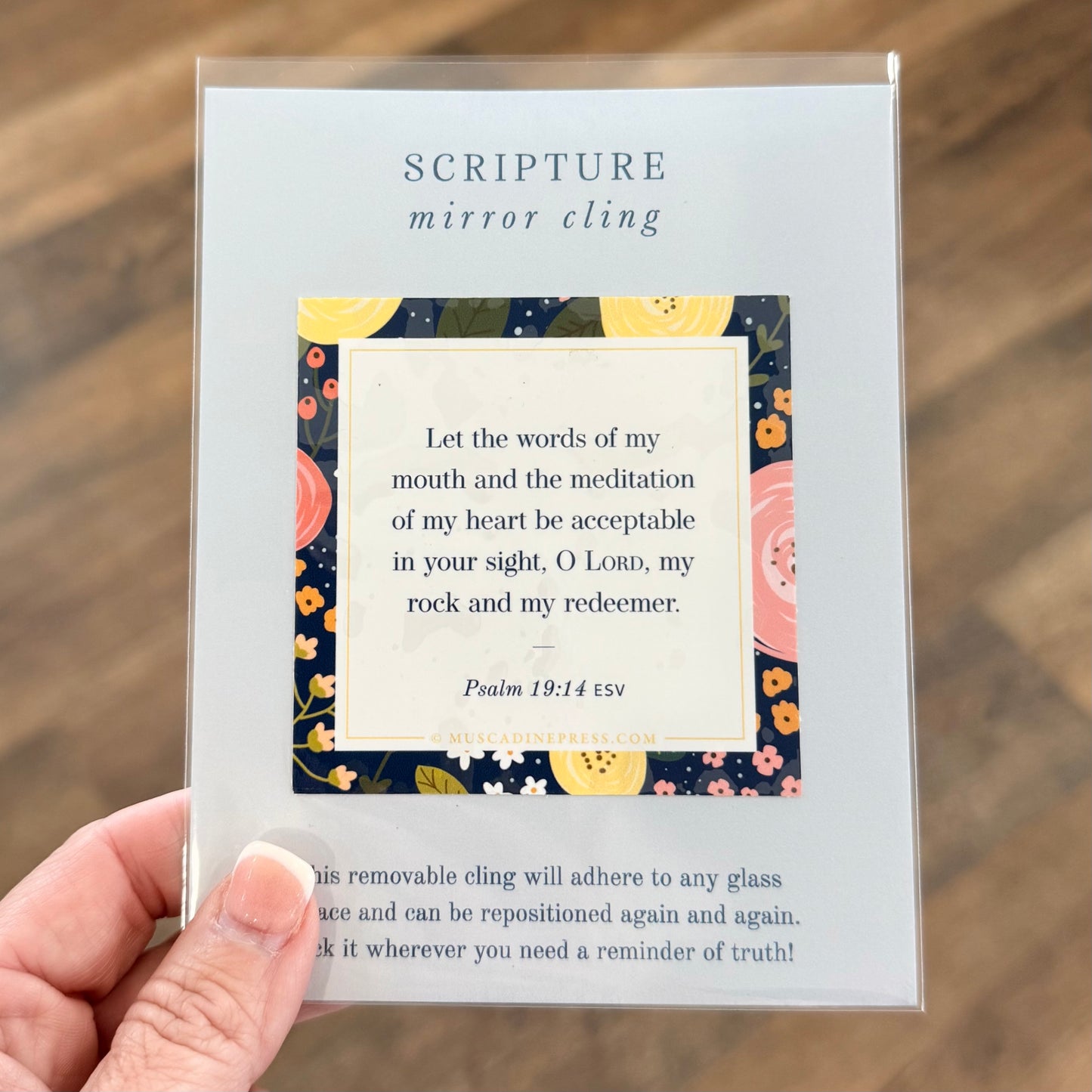 Scripture Cling | The Words Of My Mouth