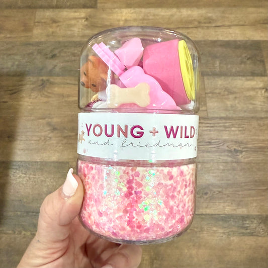 YWF Grab & Go Dough | Pink Pet