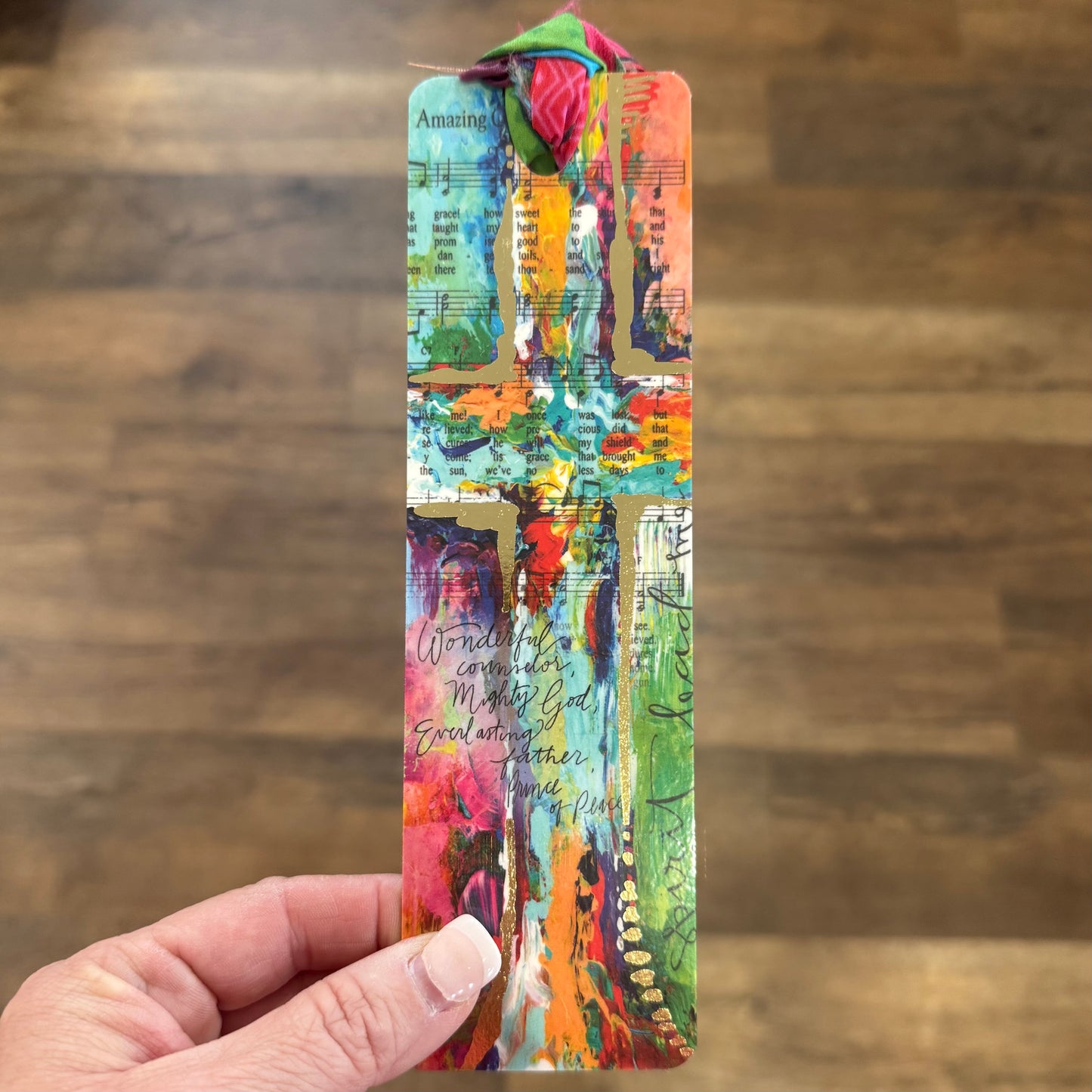 Bookmark - Scripture Cross
