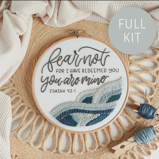 Embroidery Kit | Fear Not