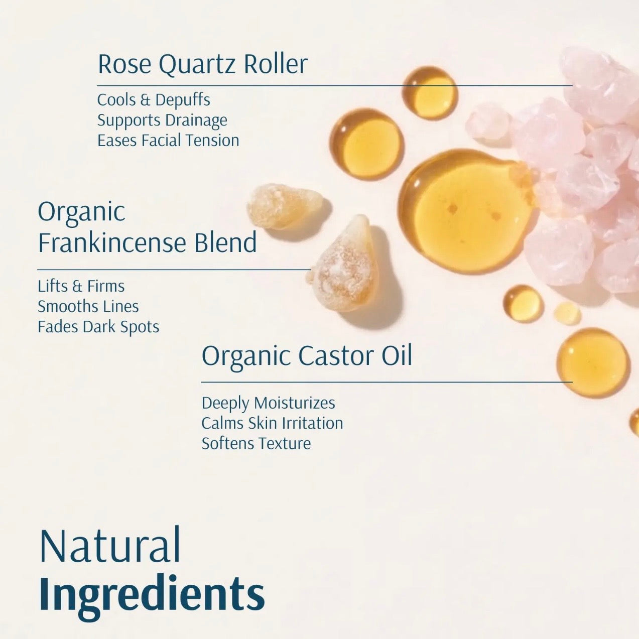 Organic Castor Oil Roll-On with Frankincense