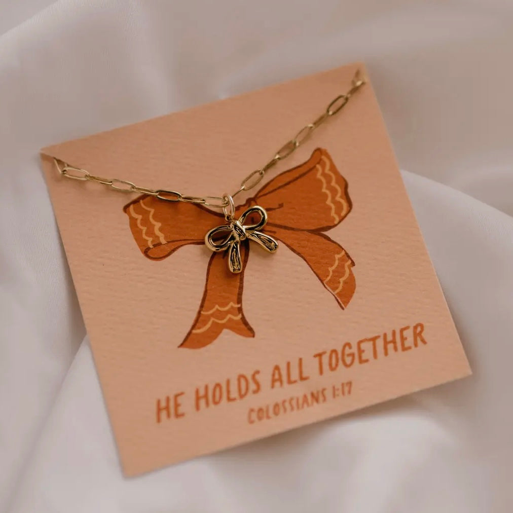 Charm Necklace | He Holds All Together