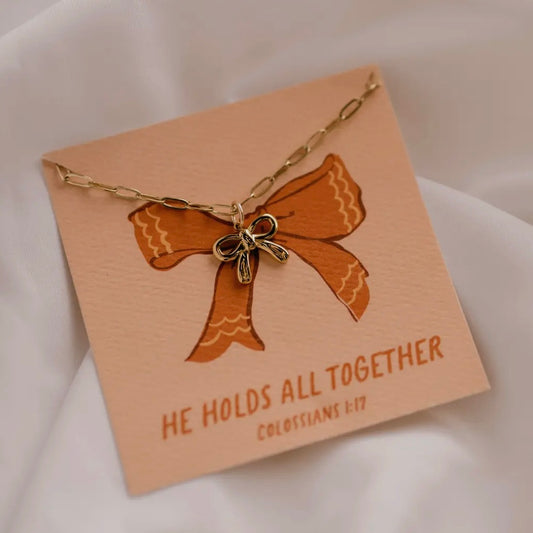 Charm Necklace | He Holds All Together
