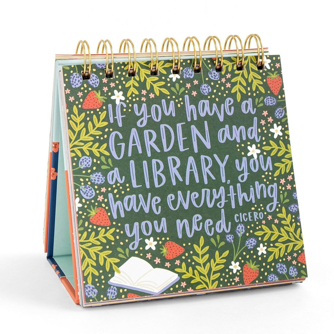 Book Quotes Desk Flip Calendar - 52 Weeks