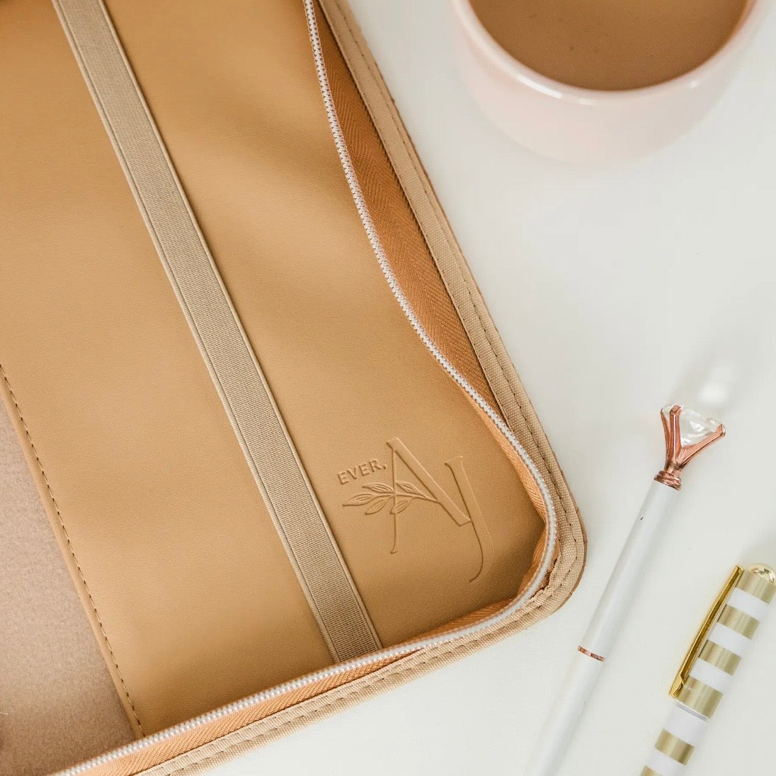 Crossbody Bible Holder | Caramel
