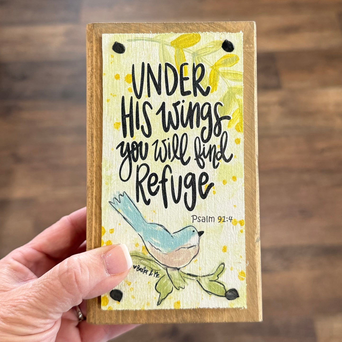 Happy Blocks | Under His Wings