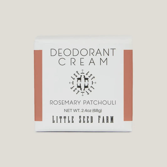 Little Seed Farm Natural Deodorant Cream | Rosemary Patchouli