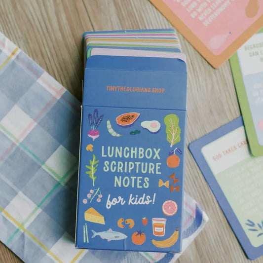 Tiny Theologians | Lunchbox Scripture Notecards