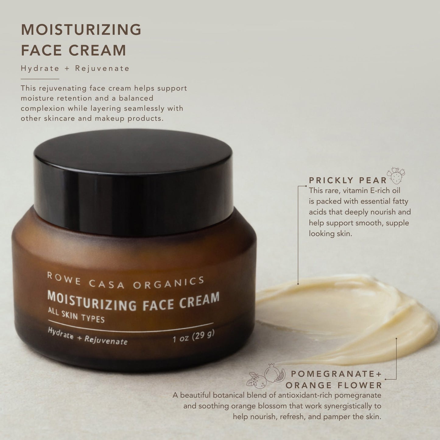 Rowe Casa Moisturizing Face Cream