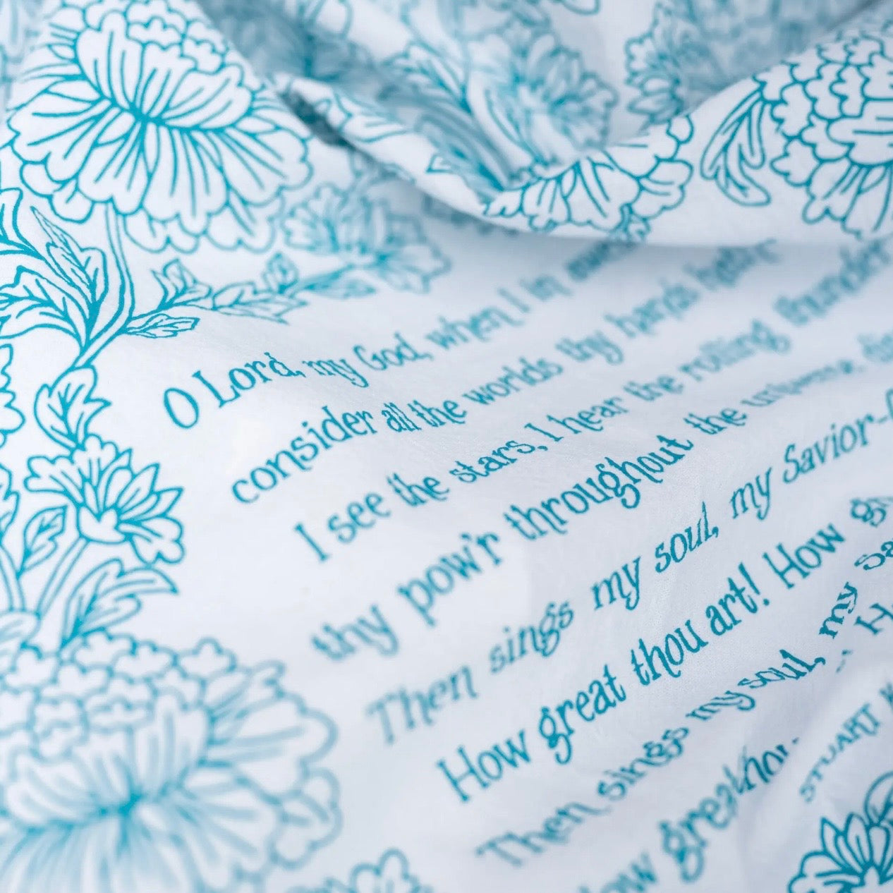 Hymn Tea Towel | How Great Thou Art