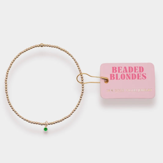 Beaded Blondes Birthstone | 
May