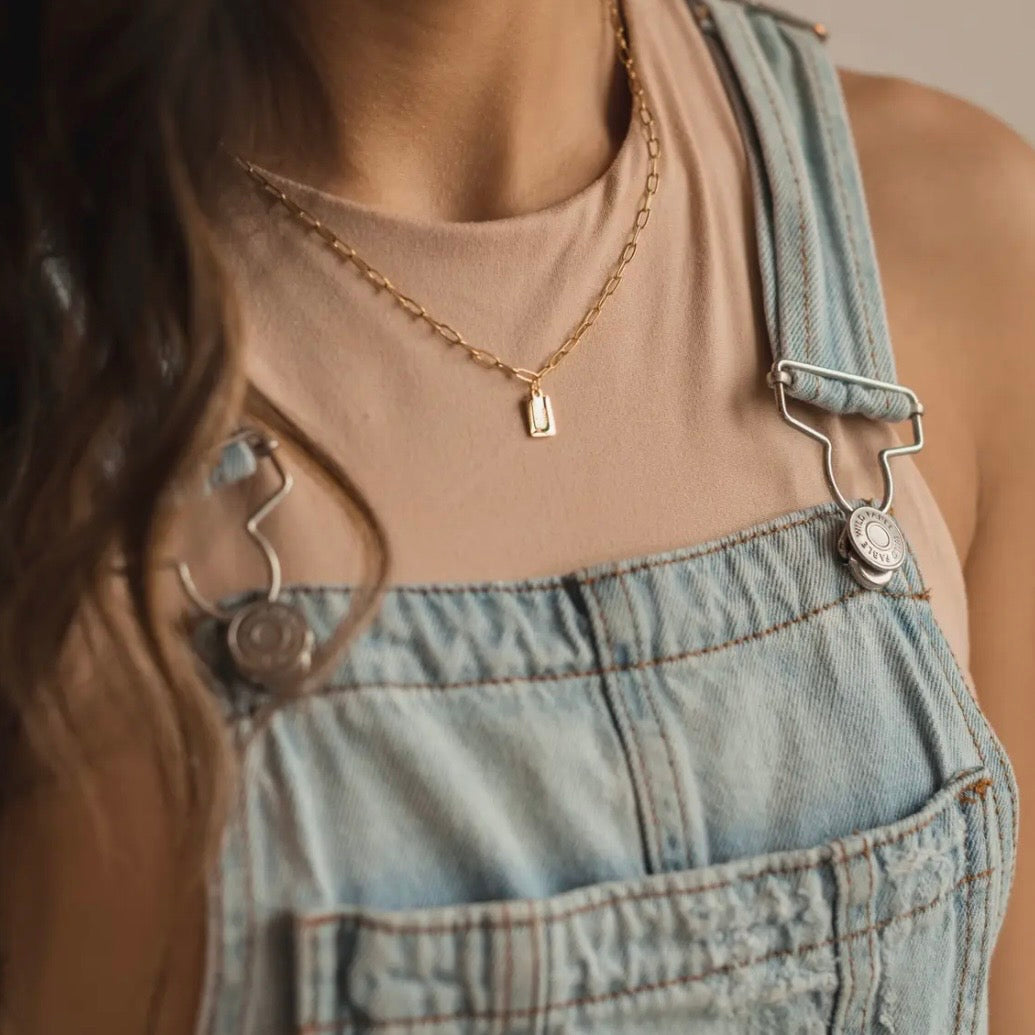 Mini Tag Necklace | Rest In Him