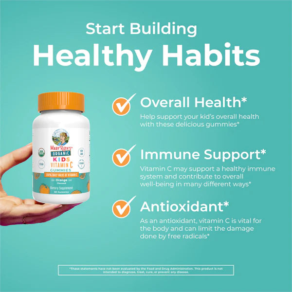 Mary Ruth’s Organic Kids Vitamin C Gummies