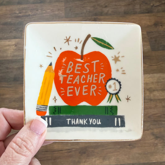 Trinket Dish | Best Teacher Ever