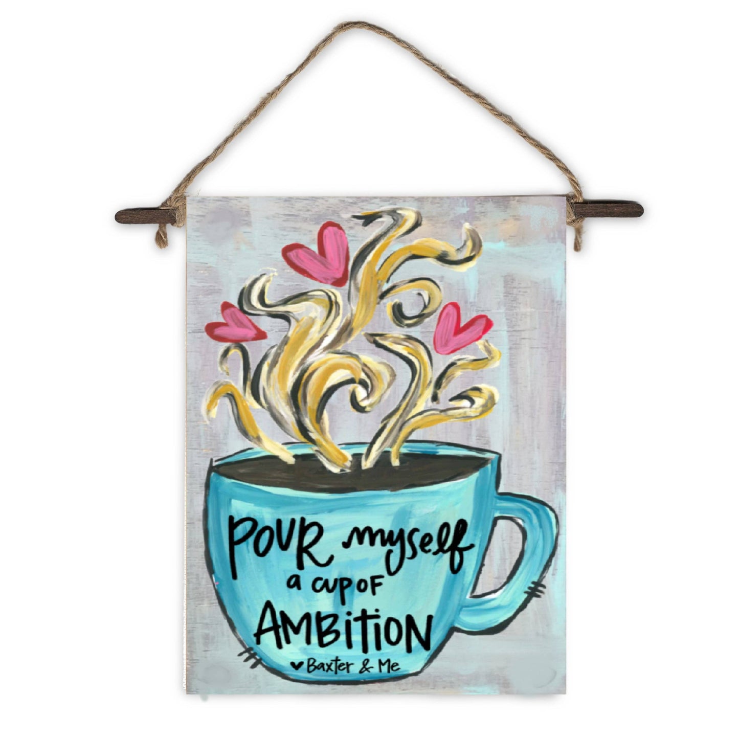 Mini Wall Hanging | Cup Of Ambition