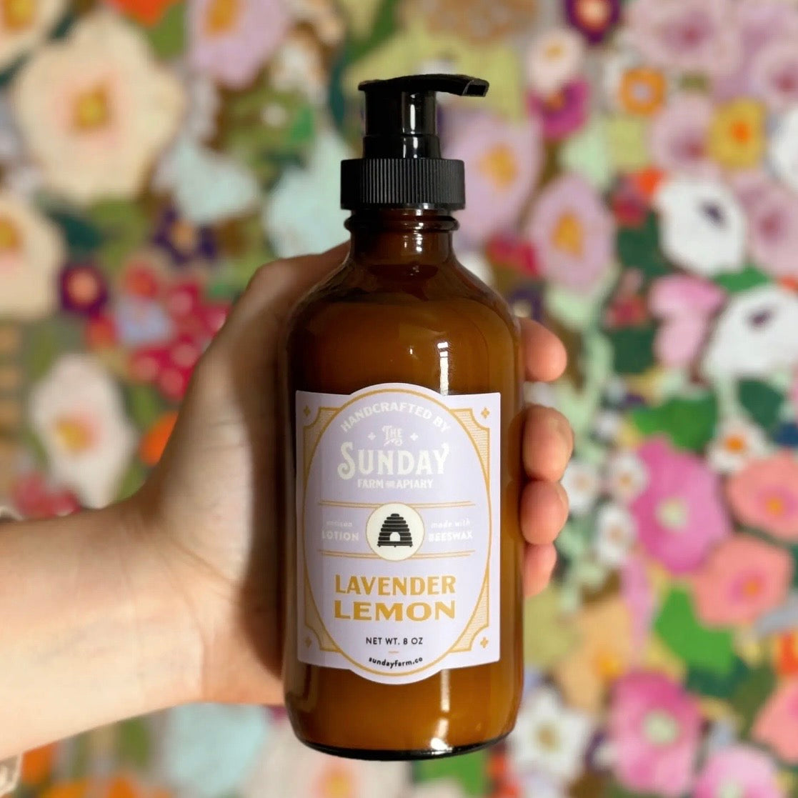 Beeswax Lotion | Lavender Lemon