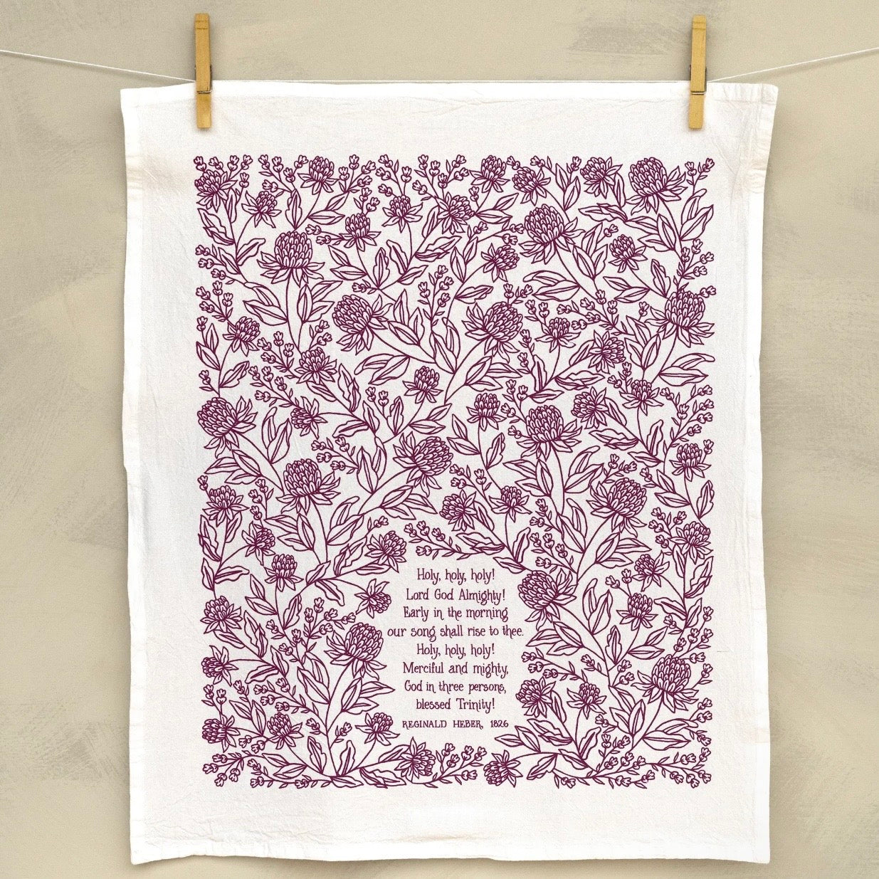 Hymn Tea Towel | Holy! Holy! Holy!