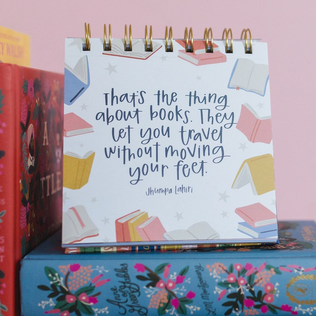 Book Quotes Desk Flip Calendar - 52 Weeks