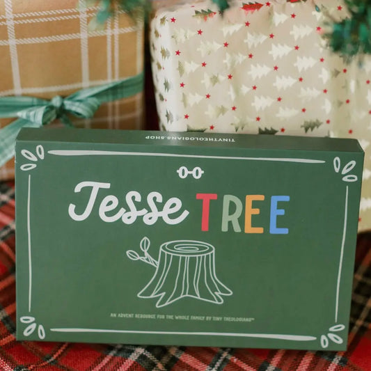 Tiny Theologians | Jesse Tree Ornaments + Cards Set