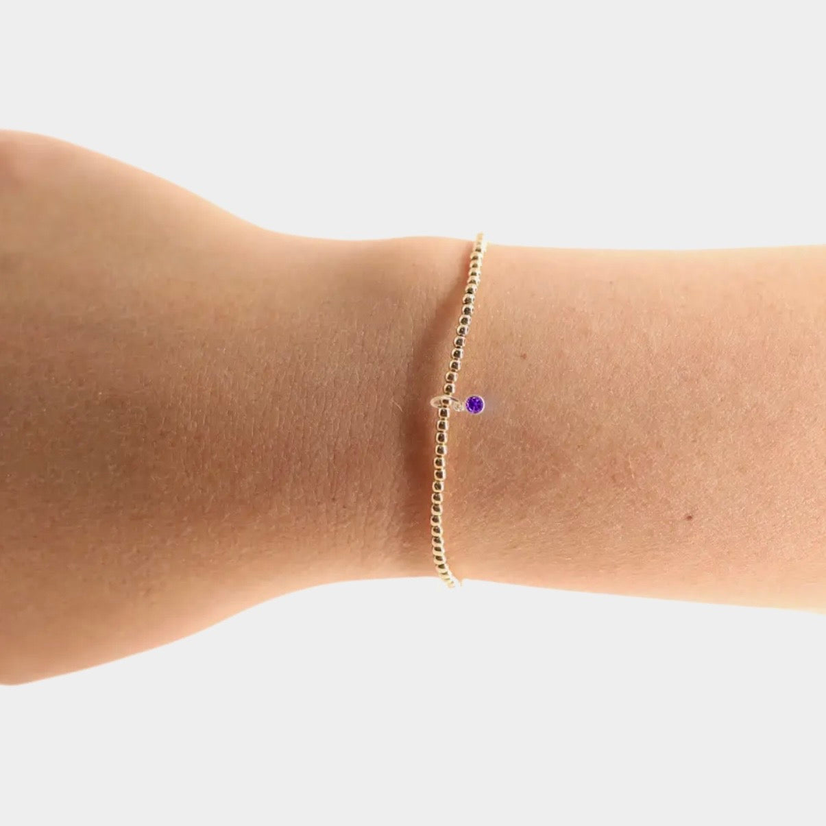 Beaded Blondes Birthstone | 
February