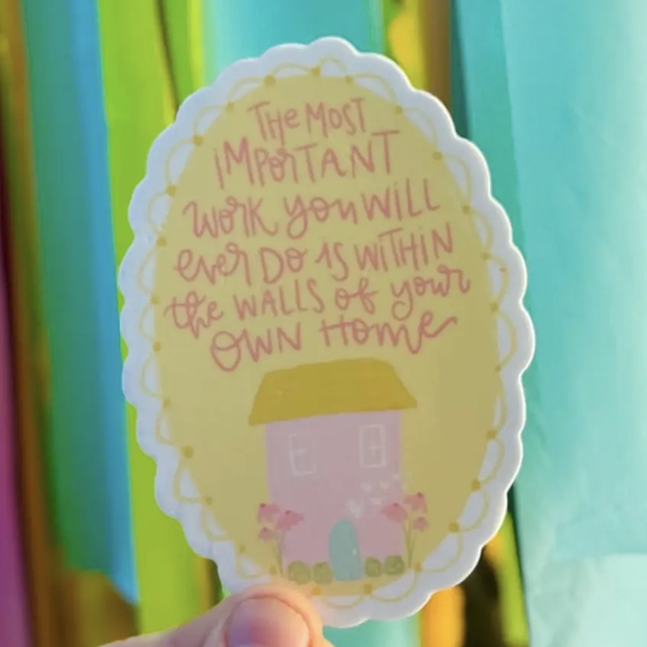Sticker | The Most Important Work