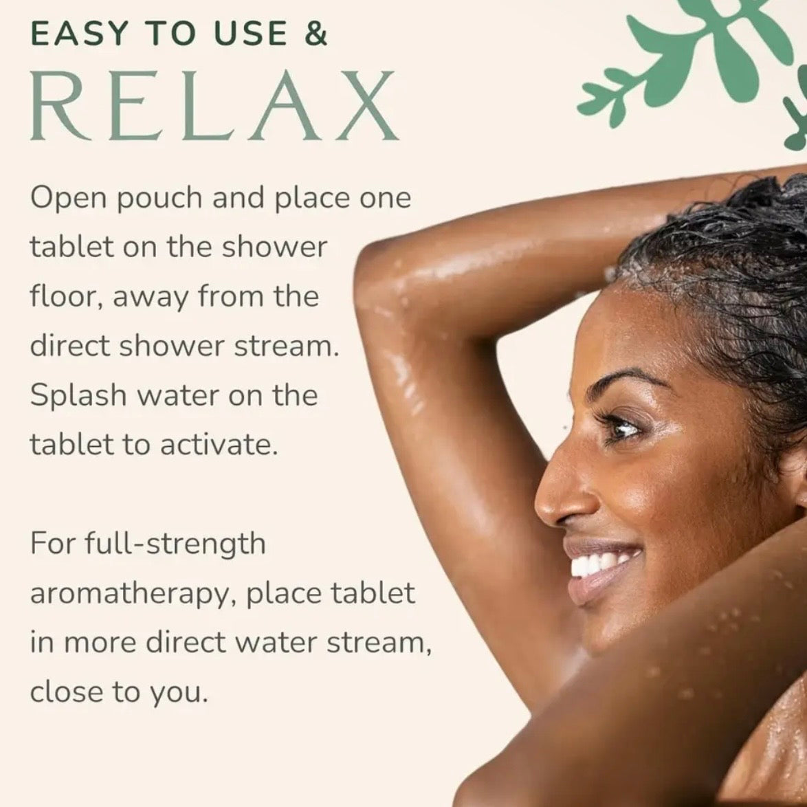 Dead Sea Shower Steamers | Eucalyptus Mint