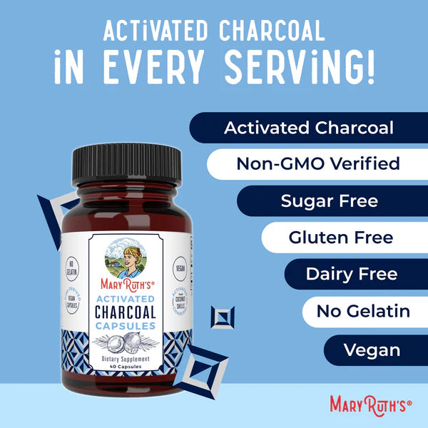Mary Ruth’s Activated Charcoal Capsules