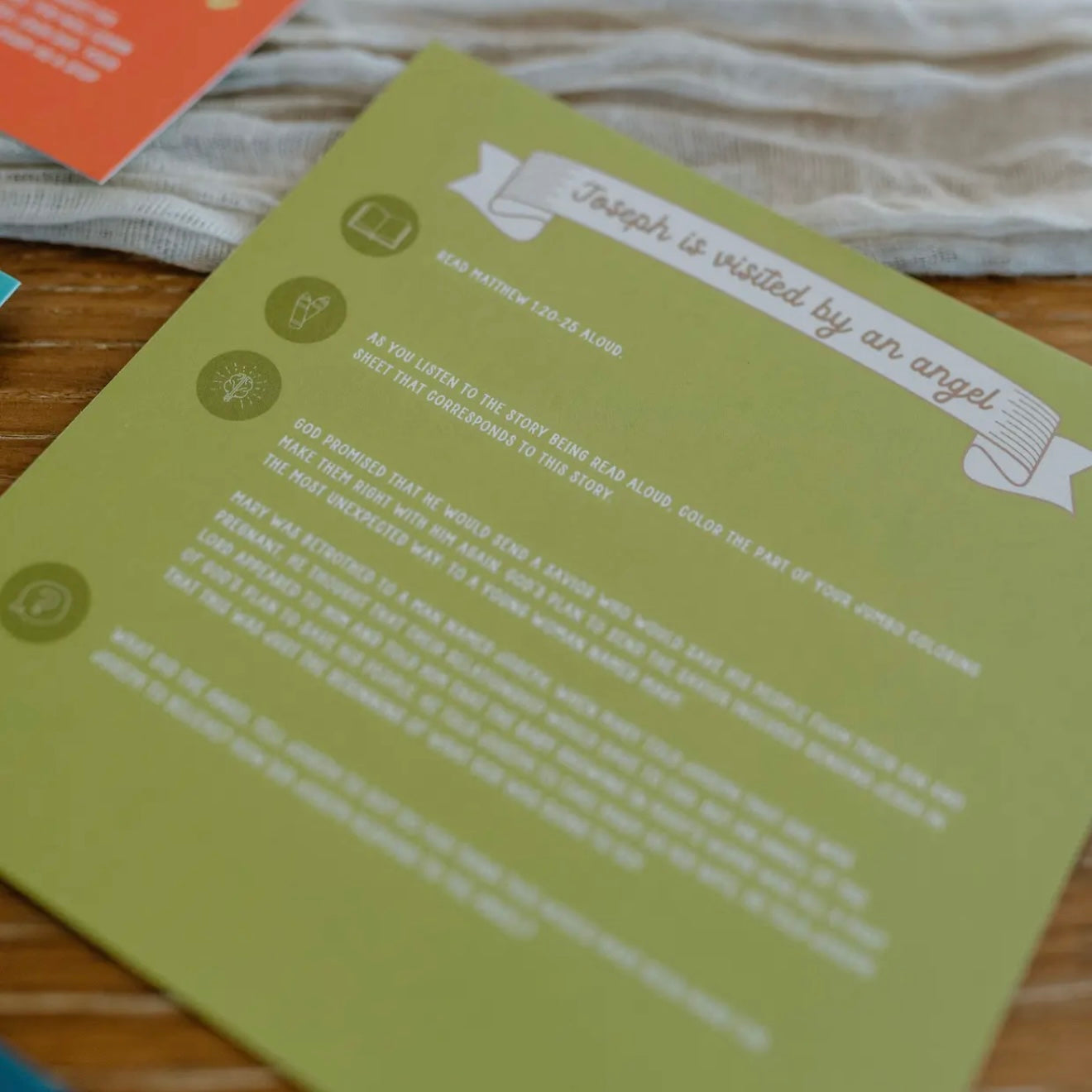 Tiny Theologians | Journey To the Manger Card Set